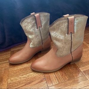 Ralph Lauren genuine leather cowboy boot nwot